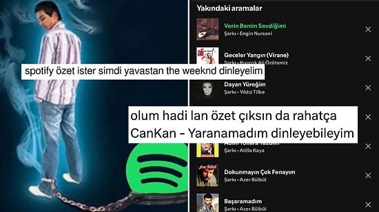 Bir Yılın Özeti Spotify Wrapped'in Yaklaşmasıyla Paçaları Tutuşan Mizahşörler