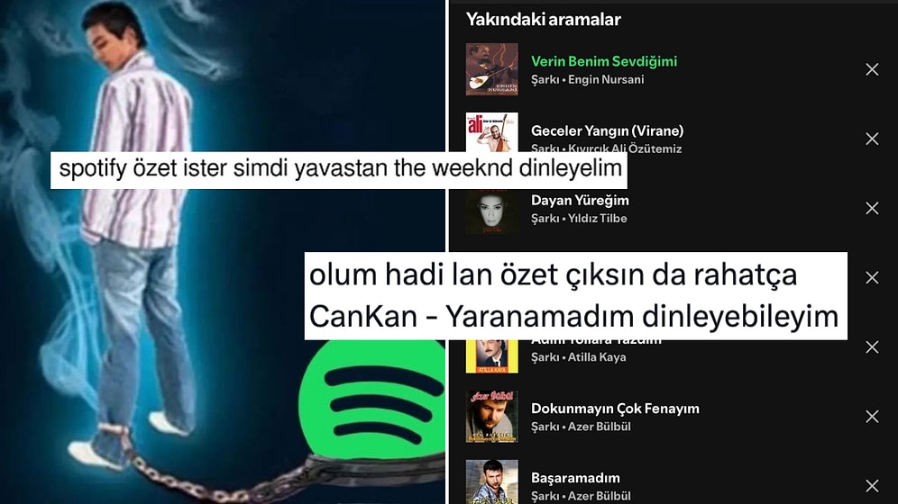 Bir Yılın Özeti Spotify Wrapped'in Yaklaşmasıyla Paçaları Tutuşan Mizahşörler