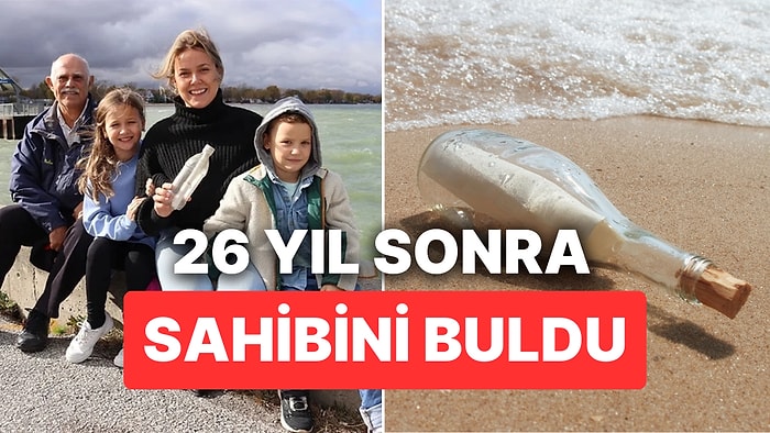 Şişe İçinde Göle Bırakılan Mektup Tam 26 Yıl Sonra Yeniden Sahibini Buldu