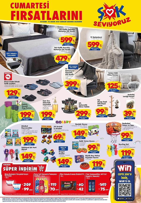 Çift Kişilik Çift Taraflı Pamuklu Battaniye 599 TL