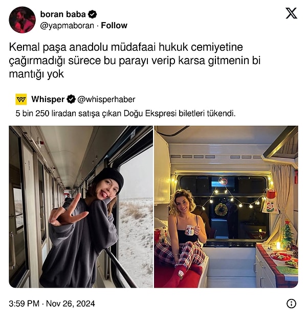 Yine trend olmuş.