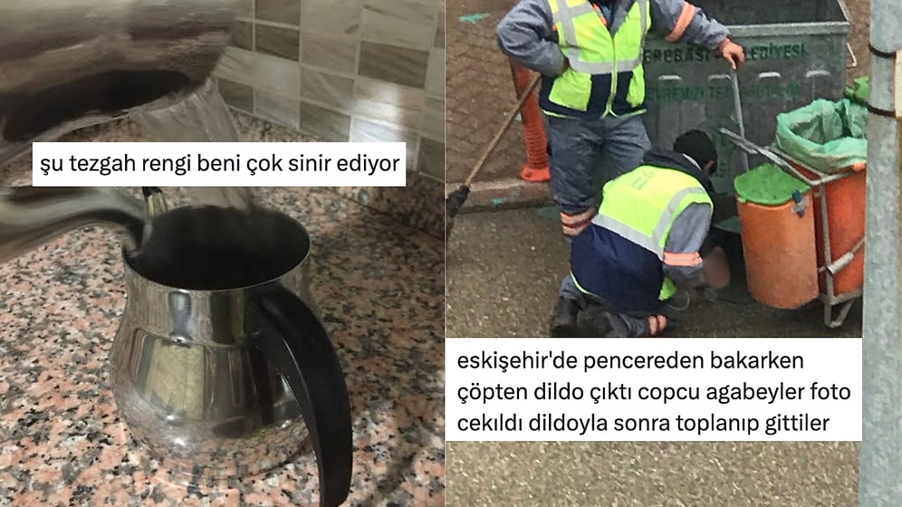 Sinir Bozucu Tezgahtan Çöpten Çıkan İlginç Eşyalara Son 24 Saatin Viral Tweetleri