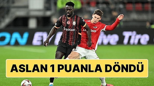 UEFA Avrupa Ligi'nde temsilcimiz Galatasaray, Hollanda ekibi AZ Alkmaar'a konuk oldu. Bu maç öncesi 3. sırada yer alan Sarı-Kırmızılılar, AZ Alkmaar deplasmanında kazanarak Avrupa'da yoluna dolu dizgin devam etmeyi hedefliyordu. 90 dakikası tamamlanan maçta Galatasaray, AZ Alkmaar ile 1-1 berabere kaldı. Kıran kırana geçen maçta kazanan çıkmazken, her iki takım da sahadan 1 puanla ayrıldı.