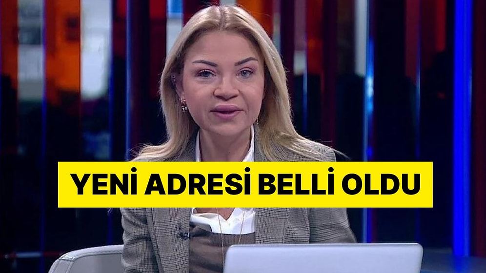 Ünlü Sunucu Ebru Baki Sözcü TV'den İstifa Etmişti: Yeni Adresi Belli Oldu