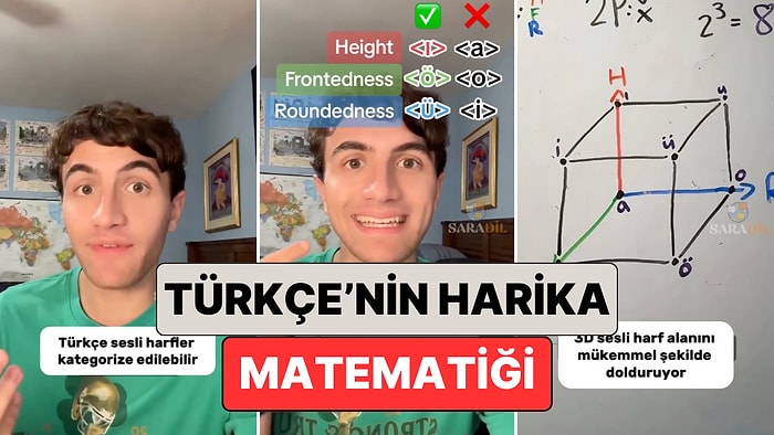 Dilimize Hiç Bu Açıdan Bakmış mıydınız? Yabancı Bir Öğretmen Türkçe'nin Harika Matematiğini Anlattı