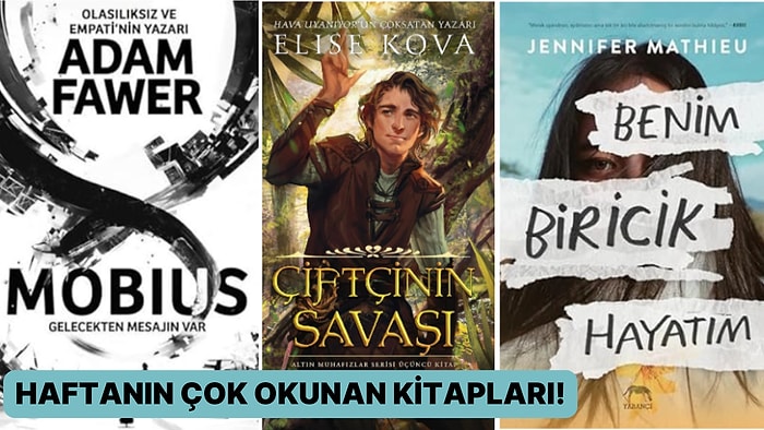 Kitap Kurtlarının Tercihi Olan Haftanın En Çok Satan Kitapları