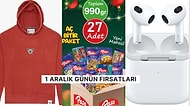 Bugün İndirimde Neler Var? Apple AirPods 3. nesil'den Mac Marka Rujlara 1 Aralık 2024 Günün Fırsatları
