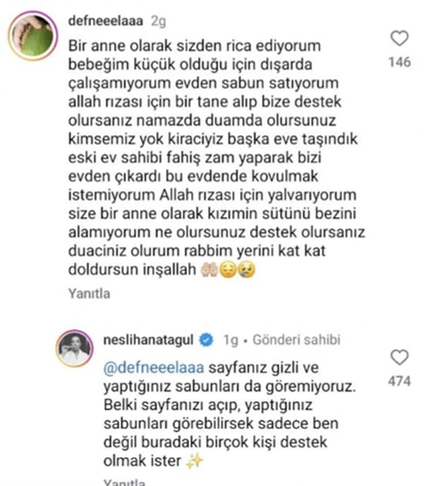 Kendi güzel kalbi güzel Atagül'ün annelik dayanışması yapıp kucak açması takdir topladı!