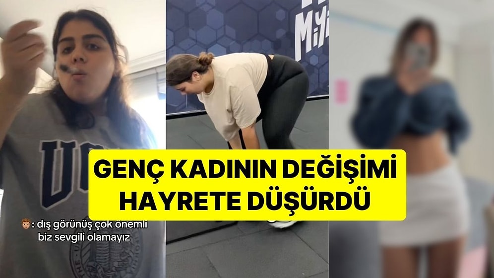 Diyet ve Sporla 60 Kilo Verdi: Genç Kadının Değişimi Hayrete Düşürdü