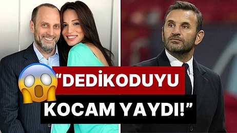 Okan Buruk ile Aşk Yaşadığı İddialarını Yalanlayan Güzide Duran Topu Boşanmak Üzere Olduğu Eşine Attı!