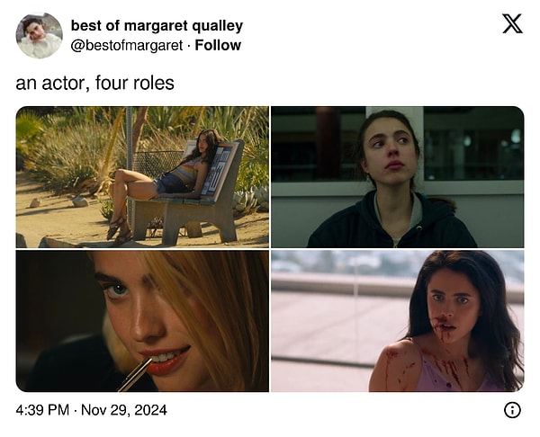 3. Margaret Qualley