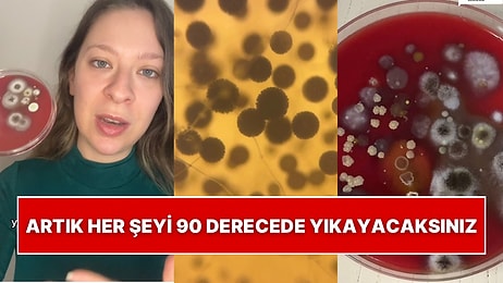 Genetik Mühendisi Dilara Sarı Çamaşır Makinesinin Bakterileri Öldürüp Öldürmediğini Test Etti