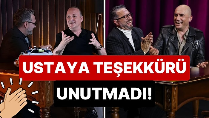 Giray Altınok'tan Kendisini Yerlere Göklere Sığdıramayan Tolga Çevik'e Aynı Koltuktan Duygusal Teşekkür