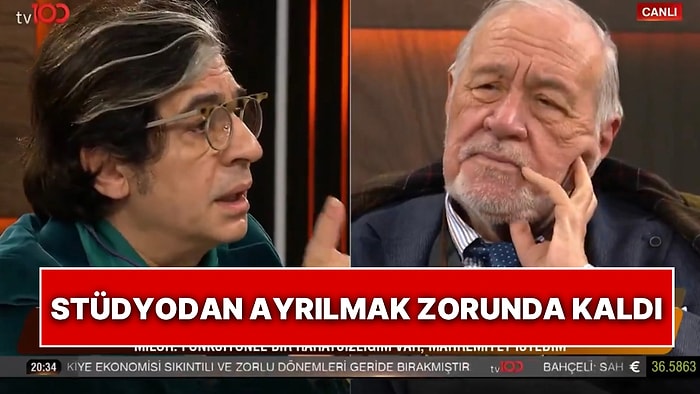 İlber Ortaylı Katıldığı Canlı Yayında Rahatsızlanınca Stüdyodan Ayrılmak Durumunda Kaldı