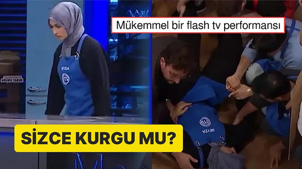 MasterChef Beyza'nın Düşüp Bayıldığı Anlara Gelen Acımasız Yorumlar Çok Utandırdı!