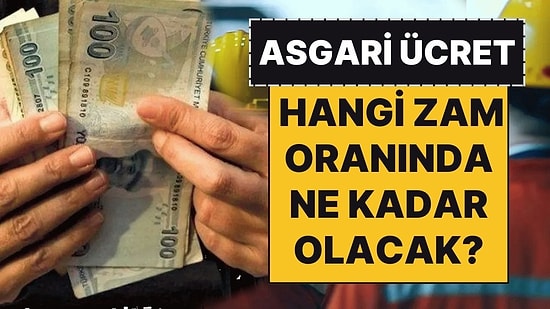 2025 Asgari Ücreti İçin 3 Rakam Öne Çıkıyor: Hangi Zam Oranında Asgari Ücret Ne Kadar Olacak?