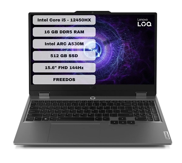 Paranızın karşılığını en iyi şekilde almak istiyorsanız Lenovo LOQ 15IAX9I, oyun ve günlük kullanım için mükemmel bir seçim!