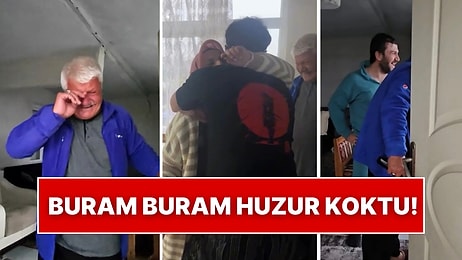 1 Yıldır Avustralya’da Olan Gencin Memleketine Dönerek Anne Babasına Sürpriz Yaptığı Anlar Kalpleri Eritti