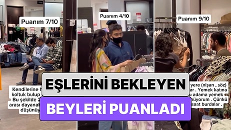 Bir Sosyal Medya Kullanıcısı Black Friday İndirimleri Sırasında Eşlerini Bekleyen Erkekleri Puanladı