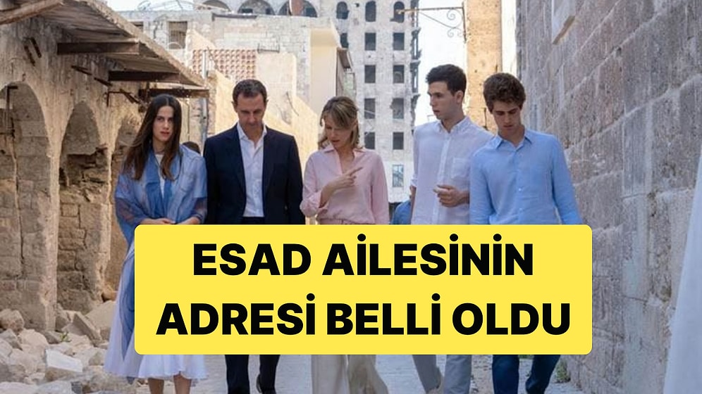Rusya'da Haber Ajansı TASS'tan Esad Açıklaması: Esad Ailesi Moskova'da!
