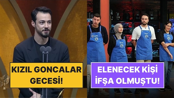 Pantene Altın Kelebek Ödülleri'nden MasterChef'in Olaylı Elemesine TV Dünyasında Bugün Yaşananlar