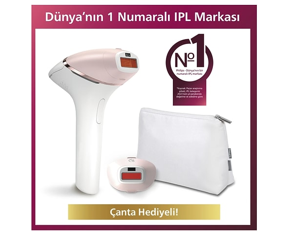 Philips Lumea BRI950/00 Lumea Lazer Epilasyon IPL Tüy Alma Cihazı