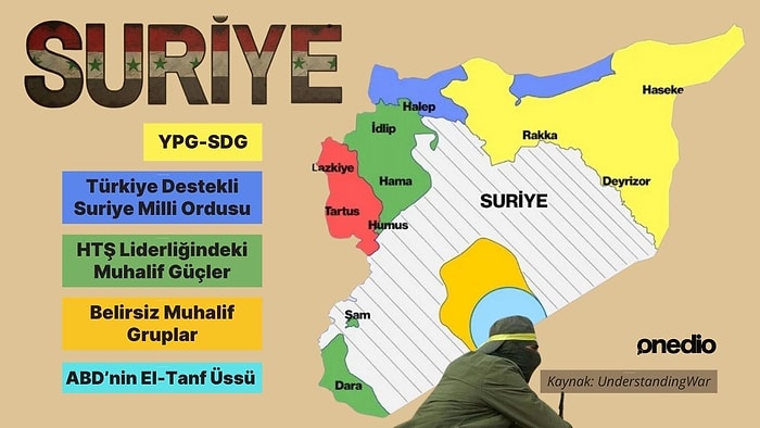 Suriye’de Artık Kim, Nereyi Kontrol Ediyor?