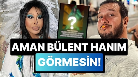 Şahan Gökbakar, Altın Kelebek Ödül Töreni'ne Dev Bir Marul Olarak Katılan Bülent Ersoy'u Fena Tiye Aldı!