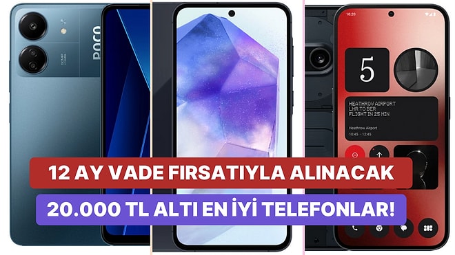 20 Bin TL Altına Alabileceğiniz En İyi Telefonlar