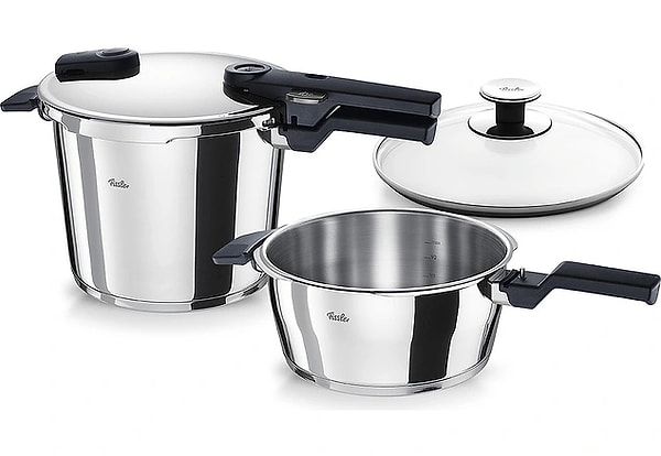 Fissler Vitaquick Glossy Düdüklü Tencere 6+3,5 Litre