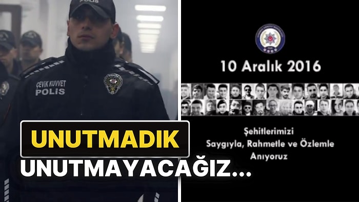 İstanbul Emniyeti'nden Anlamlı Paylaşım: Beşiktaş Terör Saldırısının 8. Yılında Şehitler Anıldı