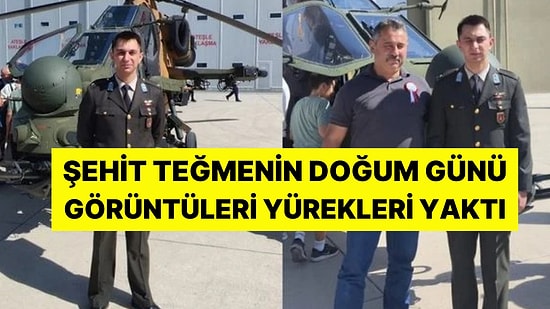 Şehit Olmadan Bir Gün Önce Çekilen Görüntüleri Ortaya Çıktı: Doğum Günü Görüntüleri Yürek Burktu