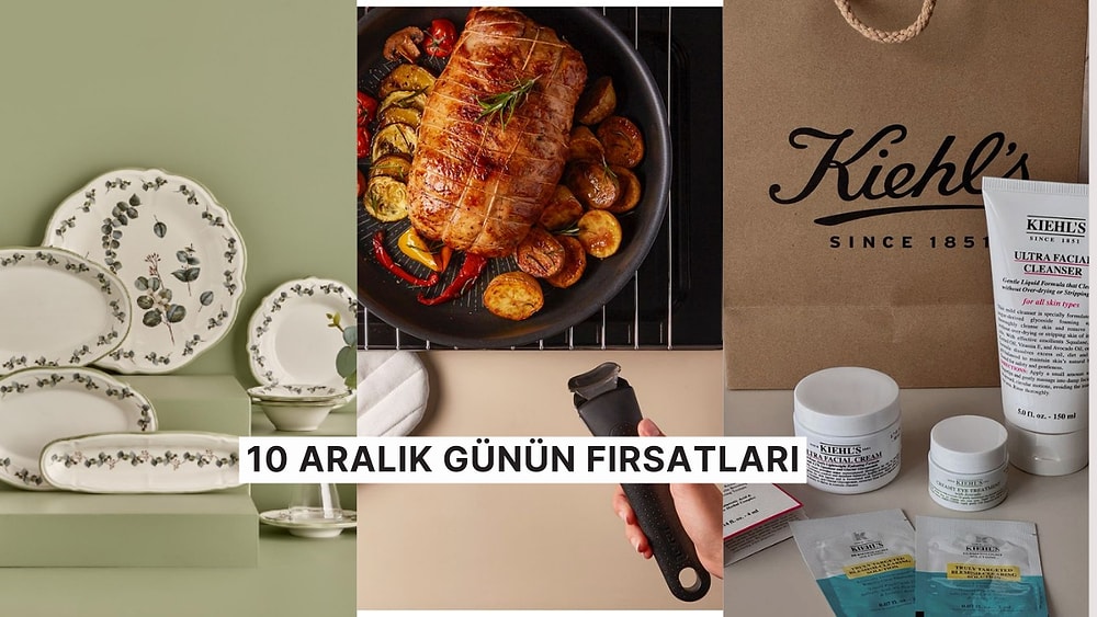 Bugün İndirimde Neler Var? Tefal Ingenio Tencere Seti'nden Kiehl's Ürünlerine 10 Aralık 2024 Günün Fırsatları