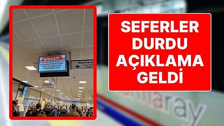 Seferler Durdu! HGS’nin Hacklenmesinden Sonra Bir Arıza da Marmaray’da