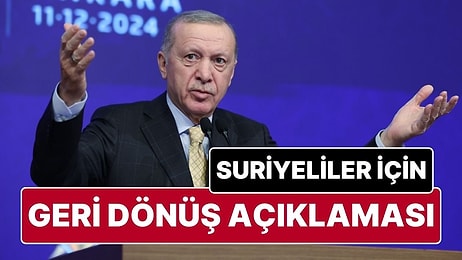 Cumhurbaşkanı Erdoğan’dan ‘Suriyeliler’ Açıklaması: “‘Gönüllü Geri Dönüşler Olacaktır”