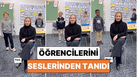 Yine Öğretmen ve Öğrencilerden Yaratıcı Bir Etkinlik: Öğretmen Öğrencilerini Sesinden Tanımaya Çalıştı