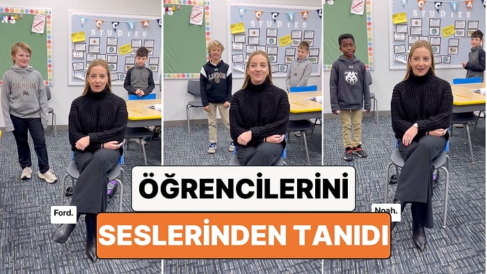 Yine Öğretmen ve Öğrencilerden Yaratıcı Bir Etkinlik: Öğretmen Öğrencilerini Sesinden Tanımaya Çalıştı