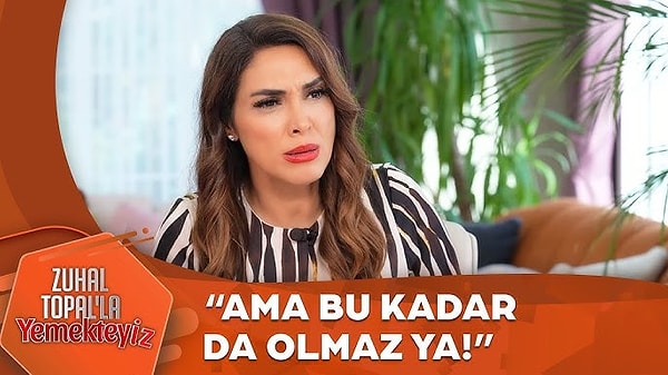 TV8 ekranlarında yayınlanan Zuhal Topal'la Yemekteyiz programında yaşanan bir olay tansiyonu epey yükseltti.