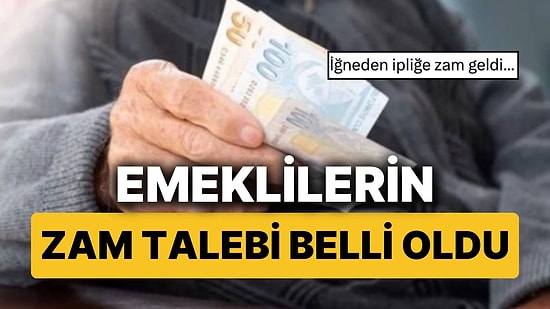 Emeklilerin 2025 Zam Beklentisi Açıklandı! Tüm Emekliler Derneği'nden TÜFE'ye Ek Seyyanen Zam Talebi Geldi!