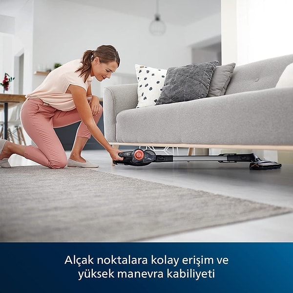 Philips XC7040/01 Şarjlı Dik Süpürge