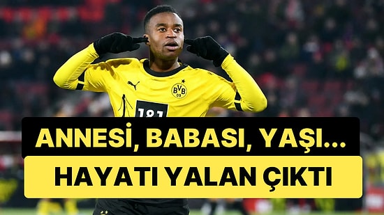 Youssoufa Moukoko Bir Günde Hayatına Dair Bildiği Her Şeyin Yalan Olduğunu Öğrendi