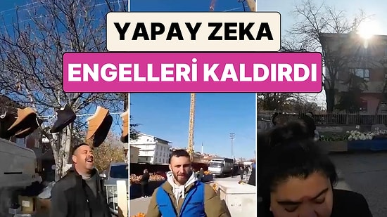 Teknoloji Ne Güzel Şey! Görme Engelli Bir Çift Yapay Zeka Yardımıyla Pazar Alışverişi Yaptı