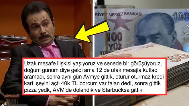 Borcu Yüzünden Sevgilisine Hediye Alamayan Erkek Arkadaş Sinirleri Bozdu