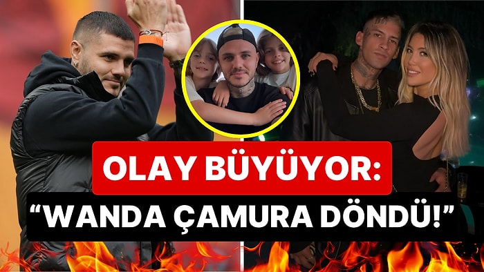 Kızlarının Velayetini İsteyen Icardi Sevgilisini Gözümüze Sokan Wanda Nara'ya Tokat Gibi Sözler Söyledi!