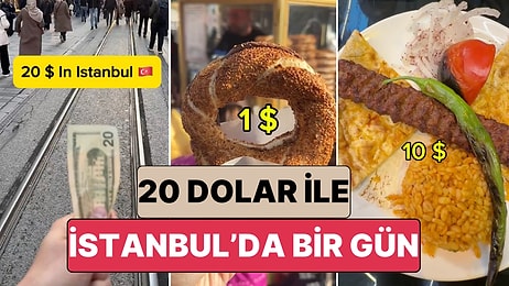 Yine Dünyaları Yediler: İstanbul'u Gezen Bir Turistin "20 Dolar ile Bir Gün" Videosu