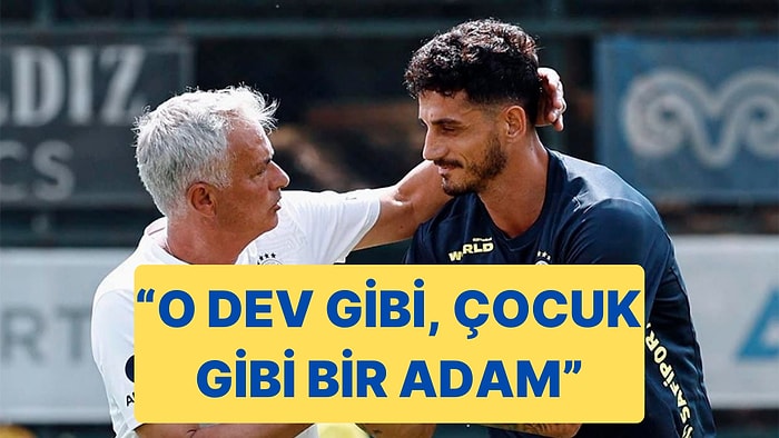 Jose Mourinho, Fenerbahçe'nin Galibiyetini "Arkadaşım" Dediği Samet Akaydin'a Hediye Etti