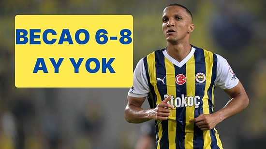 Rodrigo Becao'dan Fenerbahçe'ye Kötü Haber Geldi