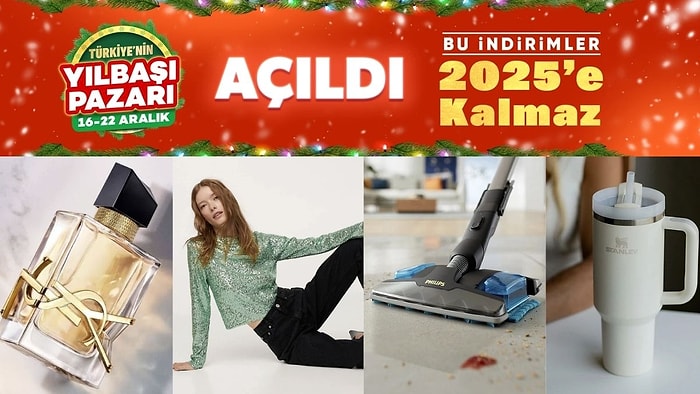 Türkiye’nin Yılbaşı Pazarı Açıldı! İşte Kupondan Taksit İmkanına Alabileceğiniz İndirimli Marka ve Ürünler