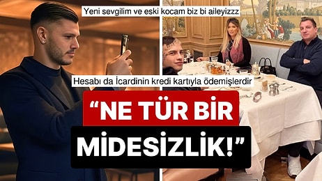 Eski Kocası Maxi Lopez ve Yeni Sevgili L-Gante'yle Kahvaltı Keyfi Çatan Wanda Nara'dan Beyin Yakan "Aile" Pozu