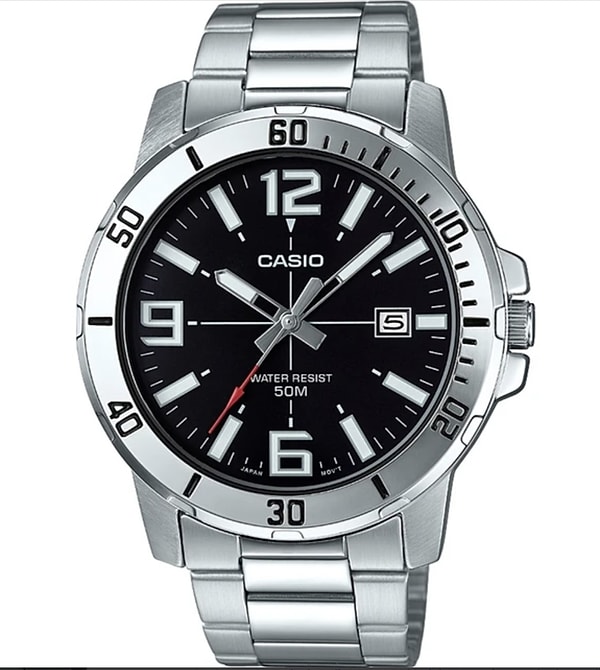 10. Casio MTP-VD01D-1BVUDF Standart Erkek Kol Saati